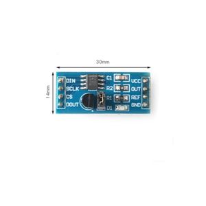 Modul XD-41B TLC5615 10-Bit serieller DAC Digital-Analog-Wandler Digital-Analog-Wandler modul - Product Image 3