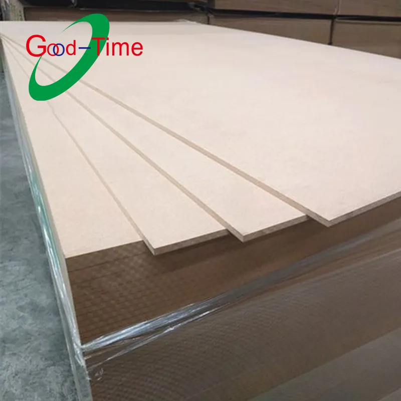 MDF Board Manufacturer various sizes Wood Natural Veneer MDF Panel Sheet Plain Raw MDF Board