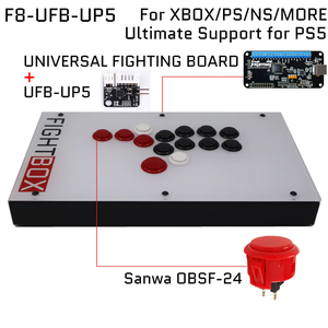 ストリートファイター6FightBoxF8すべてのボタンHitboxStyleアーケードジョイスティックスティックゲームコントローラーPS4/PS3/PC HitboxPS4用 - Product Image 2