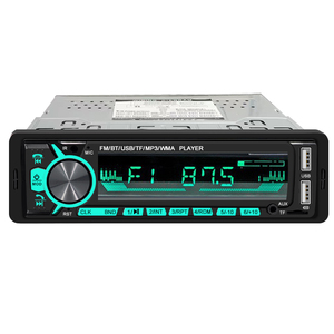 7701汽车立体声收音机1单Din标清大放大器调频辅助输入接收器带蓝牙音频MP3播放器 - Product Image 4