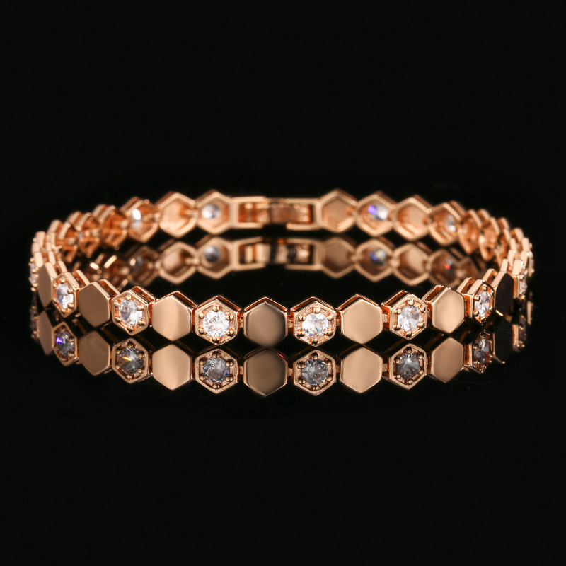White diamond bracelet18cm