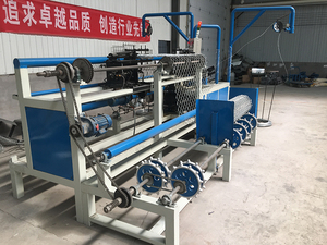Full Automatic Double Wire Chain Link Wire Mesh Fence <strong>Machine</strong> - Product Image 3