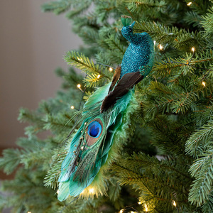 2026 Mới Nhất Giáng Sinh Trang Trí Nhân Tạo Con Công Lông Chim Nhỏ Chi Nhánh Trang Trí Đạo Cụ Cho Giáng Sinh Sắp Xếp - Product Image 3