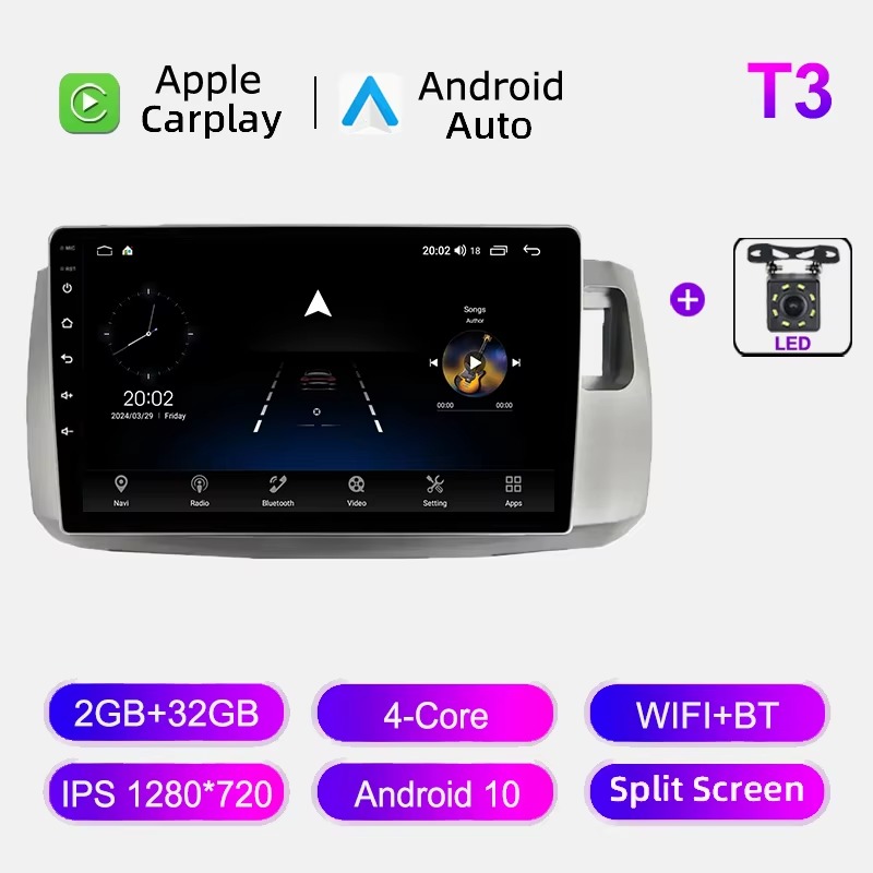 T3 2-32GB Cámara WIFI