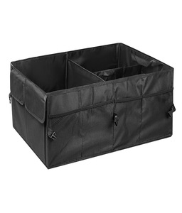 Biểu Tượng Tùy Chỉnh Oxford Vải Nhà Để Xe Lưu Trữ Có Thể Gập Lại Xe Thân Tổ Chức Hộp Với Lưu Trữ Đàn Hồi Túi Lưới - Product Image 4