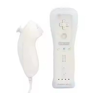 Niwi สำหรับรีโมทคอนโทรลบลูทูธ nunchuck Gamepad แบบ Built-In Motion Plus เคสซิลิโคนสำหรับ Nintendo Wii คอนโทรลเลอร์จอยสติ๊ก - Product Image 4