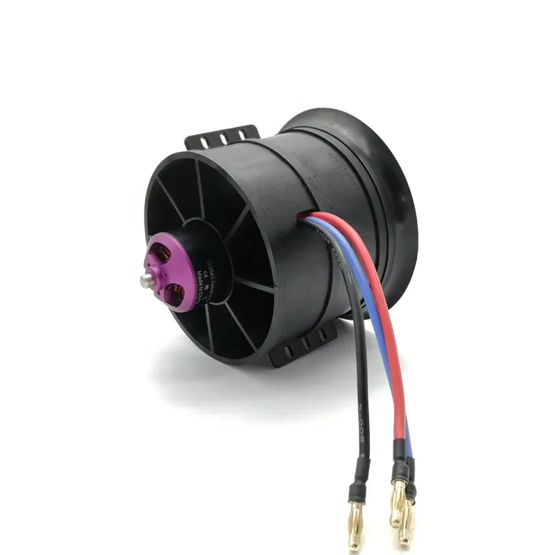 6S/8S 90mm ventola canalizzata Jet EDF 12 pale RC Fan elica con 1100kv 1450KV motore potenza motore RC modello di aeroplano parti di aerei