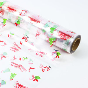 Plastic Cellophane with <strong>Patterns</strong> Waterproof Printed Cellophane Roll - Product Image 3