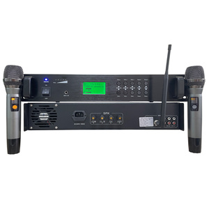 Sistema PA de transmisión pública, potencia de salida de 100V, unidades de amplificador de aluminio, altavoz paralelo, reproductor de amplificador frontal incorporado - Product Image 3
