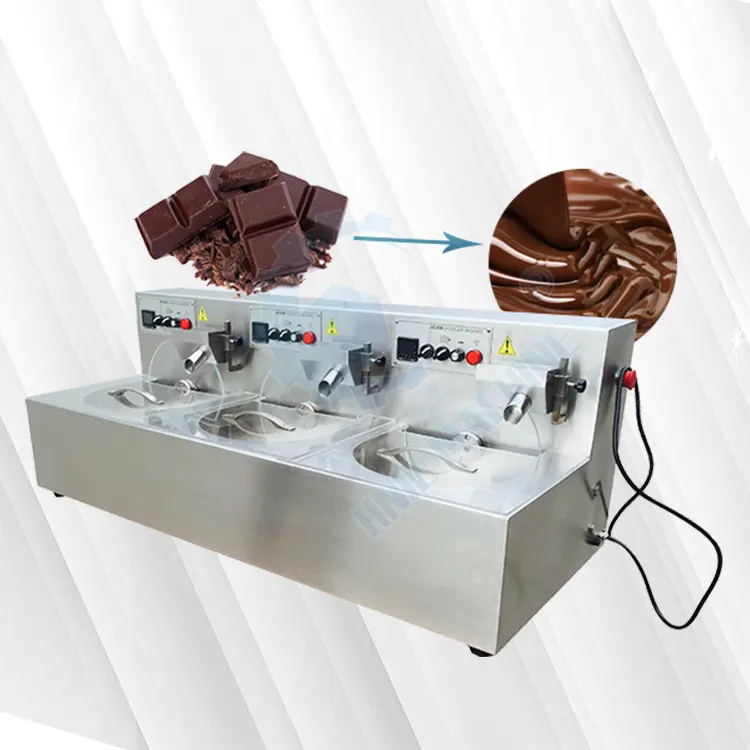 Minimáquina Industrial multifuncional de tratamiento continuo y automático, máquina de tratamiento de Chocolate fundido pequeño