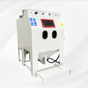 High Quality 1010A Manual Sandblaster Dustless Hand-Operated Sand <strong>Blasting</strong> Machine with Motor for <strong>Small</strong> Spaces