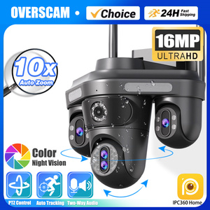 Jordan 2025 HDスマート16MP 5レンズ4スクリーン3 Pzt WiFi 10x光学ズームIPC360ホームアプリナイトビジョン熱画像8Kトリプルカメラ - Product Image 5