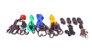 Juego de Cuerdas elásticas de alta elasticidad DANWU, cordón de choque con ganchos a presión para encuadernación segura - Product Image 5