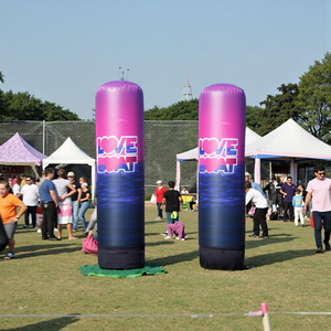 Feamont bơm hơi di động cột Roman kín cơ sở tổ chức sự kiện bên cột trang trí tùy chọn Inflator quảng cáo inflatables - Product Image 2