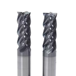 FDA ZCC.CT 45HRC karbür AlTiN kaplama 4 flüt ile uç frezesi kesici özelleştirilebilir ODM/OEM toplam uzunluk 50-100mm - Product Image 3