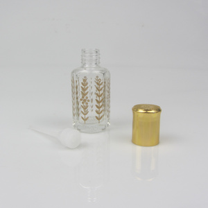 新款八角形香水12毫升空阿塔尔玻璃瓶与棒 - Product Image 4