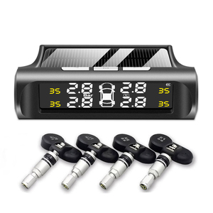 Car TPMS Tire Pressure Monitoring <strong>System</strong> Solar Charging HD Digital LCD <strong>Display</strong> Auto Alarms Wireless External <strong>Sensors</strong> TPMS - Product Image 5