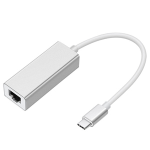 Tipo C a RJ45 Hub 10/100/100M adattatore Ethernet cavo di rete in alluminio Drive libero scheda di rete singola per telefoni Macbook - Product Image 2