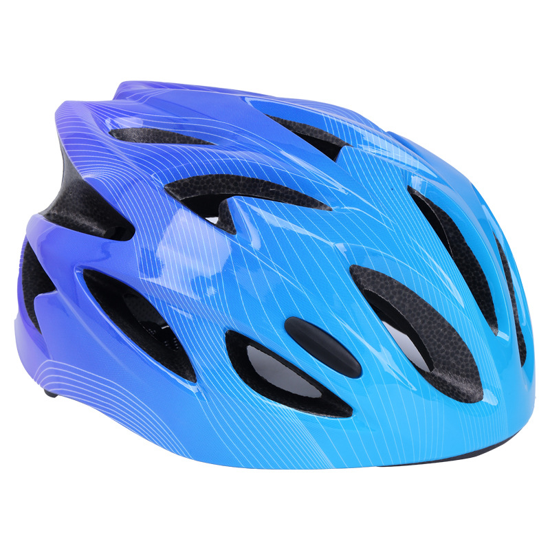 Gradient blue k8 childrens helmet
