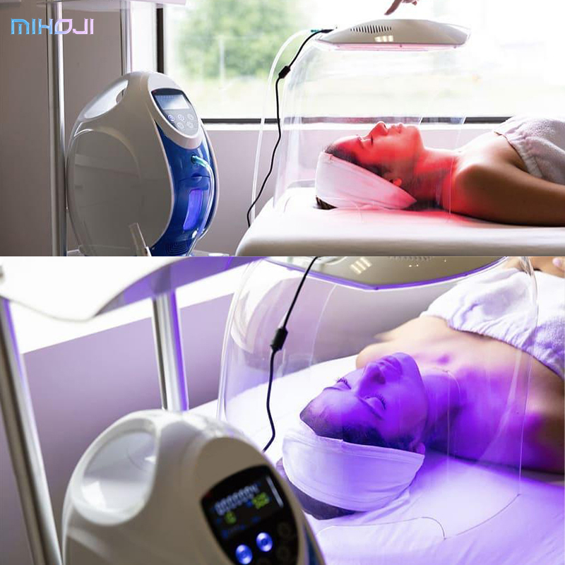 O2toderm dome with LED