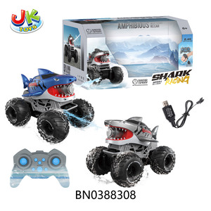 <strong>2025</strong> Remote Control Shark Amphibious Vehicle <strong>RC</strong> Shark <strong>Toy</strong> Car With Water Spraying Function <strong>Rc</strong> <strong>Toy</strong> for Kids - Product Image 6