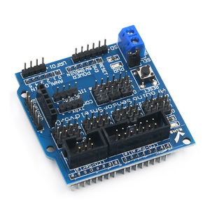 Placa de expansión Sensor Shield V5.0 para UNO MEGA R3 V5 para bloques de construcción electrónicos Arduino de piezas de robot