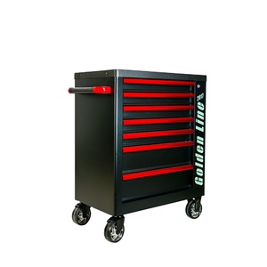 黑色金属储物柜顶部顶起工具柜，带快速锁定系统和塑料，带定制纸箱3年 - Product Image 5
