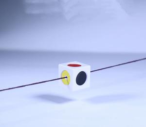 Jelloプロの魔術師小道具旅行ブロックコマンドマジックダイスキット従体キューブメンタリズム魔法耐久性のあるプラスチック製 - Product Image 2