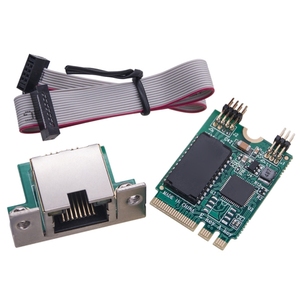 M2 RJ45网络适配器RTL8125BG芯片迷你Pci-e/M.2 A + E密钥千兆以太网局域网网卡2.5G/1000/100Mbps PCIE总线 - Product Image 2