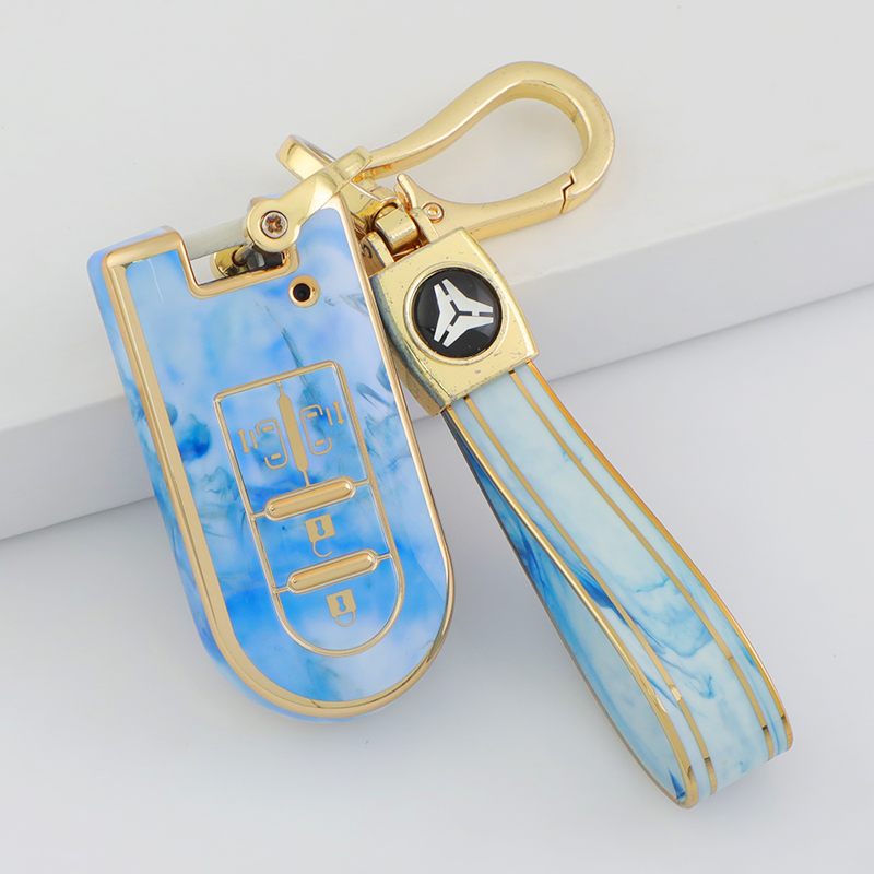 Blue+Key Chain
