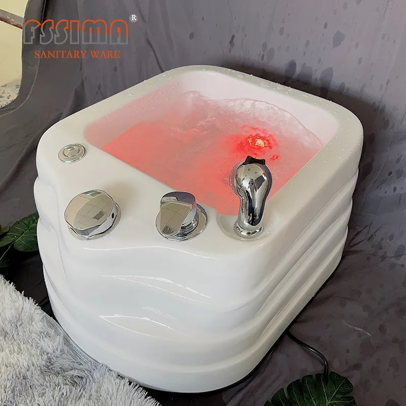 Mobili professionali per saloni di bellezza Pedicure Spa Bowl stazioni di massaggio vasche idromassaggio per piedi bacino per terapia del piede