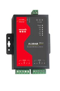 Convertidor de serie a Ethernet, dispositivo de bajo coste, RS232, RS485, RS422 a ethernet, TCP, IP, servidor, MC501