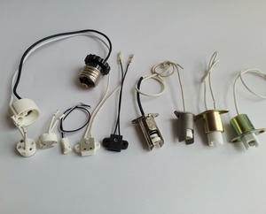 Adapter MR16 <strong>MR11</strong> G4 GU5.3 Socket LED Halogen <strong>Ceramic</strong> MR16 Socket G5.3 Lamp Holder with Lead Wire - Product Image 3