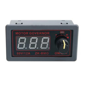 ZK-BMG DC9-60V 12A PWM регулятор постоянного тока Регулируемый регулятор скорости цифровой дисплей частота рабочего цикла 500 Вт контроллер кодер - Product Image 6