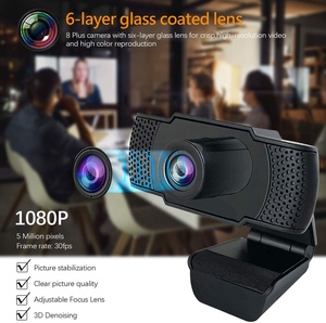1080P HD Streaming USB Computer Webcam für PC Video Conferencing/Aufruf/Gaming, laptop/Desktop Mac, Skype/YouTube/Zoom/Facetime - Product Image 3