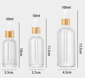 5ml <span class=keywords><strong>10ml</strong></span> 15ml 20ml 30ml 50ml100ml Beleza Fantasia Vazio Garrafa De Óleo Essencial Garrafa De Vidro Âmbar Com Garrafas <span class=keywords><strong>Dropper</strong></span> Para Cuidados Com A Pele