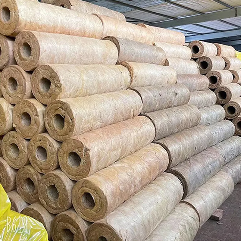 Rotolo isolante coperta lana di roccia pannello acustico materiali da costruzione tubo di alluminio pluriball tubo di isolamento termico