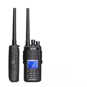 Waterproofed Walkie Talkie GPS 2-Way Wireless <strong>Intercom</strong> Conference <strong>System</strong> Handheld Digital Transmission <strong>Radios</strong> with Long Range - Product Image 1