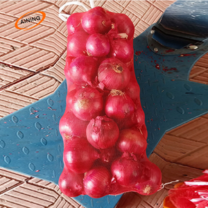 <strong>Red</strong> Logo <strong>Header</strong> <strong>Header</strong> 5kg-50kg Mesh Roll Bags Drawstring Onions Packing Pouches 20kg 25kg 50kg Sacos Packaging Printing - Product Image 6