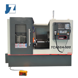 Máquina de torno cnc multifunción TCK50A para torno de cama inclinada de metal Máquina de torno cnc contrapunto hidráulico para metal - Product Image 1