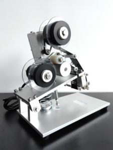Data di produzione più economica Data di scadenza Logo etichetta stampante cibo bustina di tè stampa data codifica macchina manuale nastro stampante