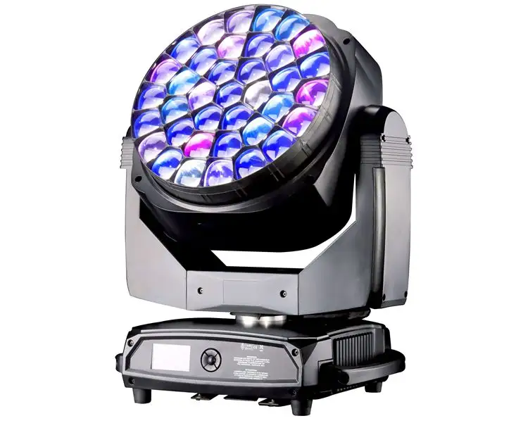 Luz led de cabeza móvil 4 en 1 para DJ, discoteca, K20 zoom, 37x15w, abeja, ojo, lavado, rgbw