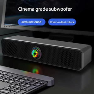 Altavoz con cable Home 360 Surround Stereo Subwoofer 3.5Aux Sistema de barra de sonido USB para computadora TV Teléfono