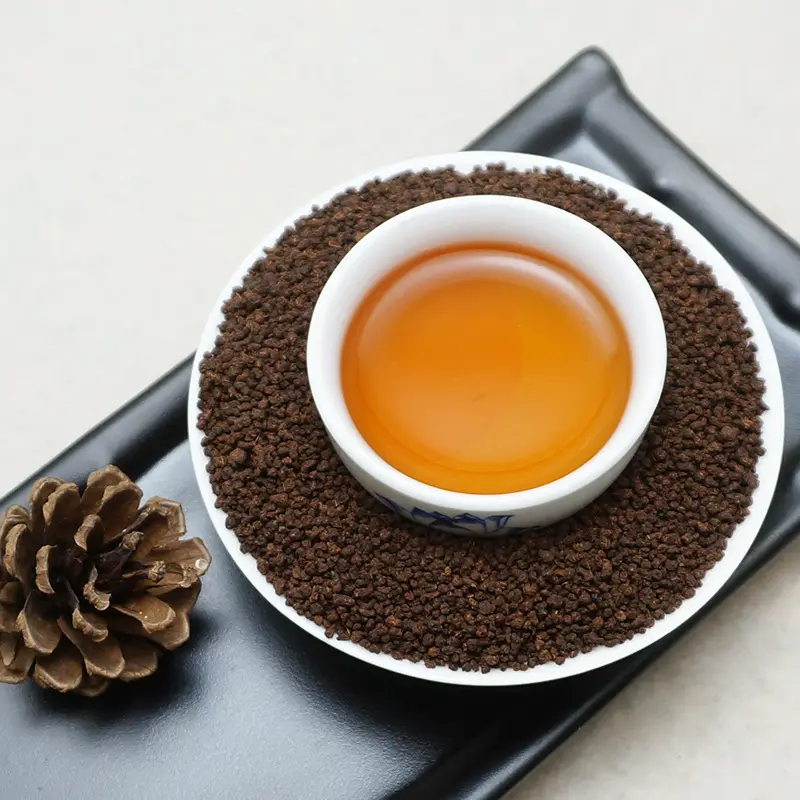 Pekoe Orange cassé petit thé noir CTC thé vietnamien gros thé noir granulés pour les acheteurs d'arabie saoudite marché du Kazakhstan