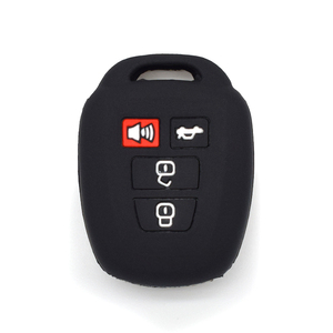 ปลอกหุ้มเคสกุญแจทำจากซิลิโคนสำหรับรีโมทคอนโทรล T-oyota C-amry C-orolla fiporte Vios Vitz R-av4 P-rius Y-Aris - Product Image 1