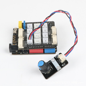 Modulo potenziometro rotativo PH2.0 mattone elettronico con uscita analogica, compatibile con <span class=keywords><strong>Arduino</strong></span>/LEGO