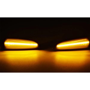 ชุดบอกเครื่องหมายด้านข้าง LED แบบไดนามิกพร้อมเลนส์ควันสำหรับ Opel Astra J K Zafira C Insignia B grandland X-รถยนต์และรถจักรยานยนต์ - Product Image 2