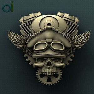 Tùy Chỉnh 3D In Titan Trang Trí Nghệ Thuật Điêu Khắc OEM Kim Loại 3D Dịch Vụ In Ấn Với Slm Mjf Công Nghệ Quá Trình Gia Công - Product Image 3