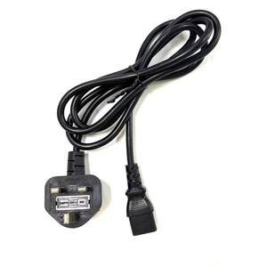 5FT UK to C13 Power Cord England Plug to IEC C13 for <strong>Computer</strong>&amp;Monitor Power Cable - Product Image 1