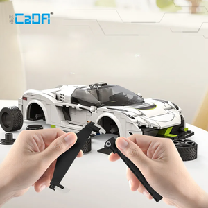 Cada C51083 Programmierung Fernbedienung 322 Stück Sportstadt RC Fahrzeug Auto Ziegel Geschenke Spielzeug für Jungen DIY Modell Baustein Sets - Product Image 6